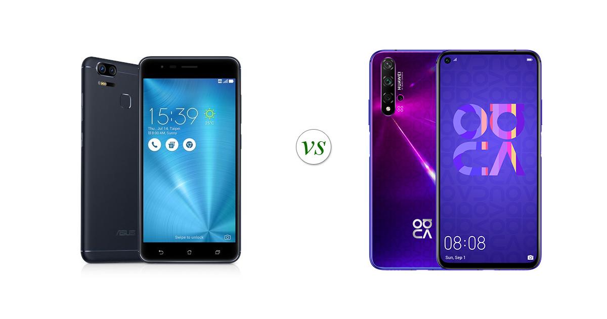 Asus Zenfone 3 Zoom Vs Huawei Nova 5t Side By Side Specs Comparison