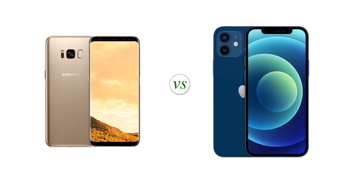 iphone 8 vs samsung galaxy a12