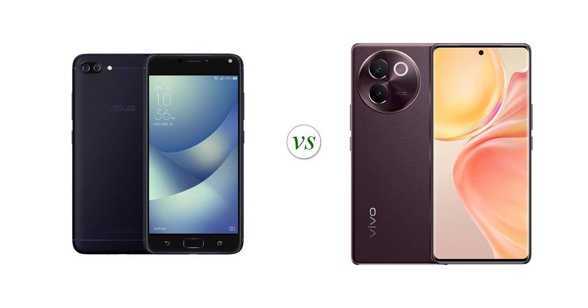 ASUS Zenfone 4 Max Pro vs vivo V30e 5G: Side by Side Specs Comparison