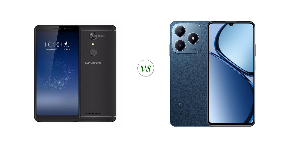 Cloudfone Next Infinity vs realme C63: Side by Side Specs Comparison