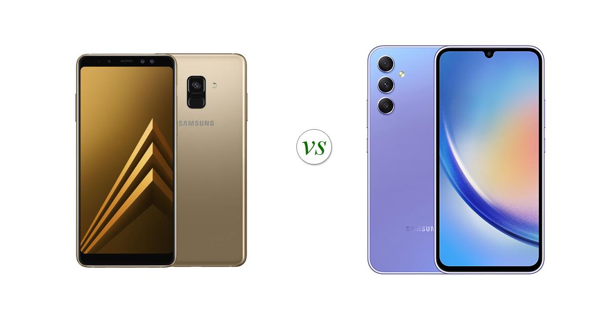 samsung a34 vs iphone 8