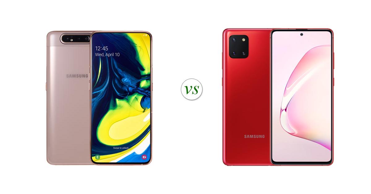 galaxy a80 vs s10e