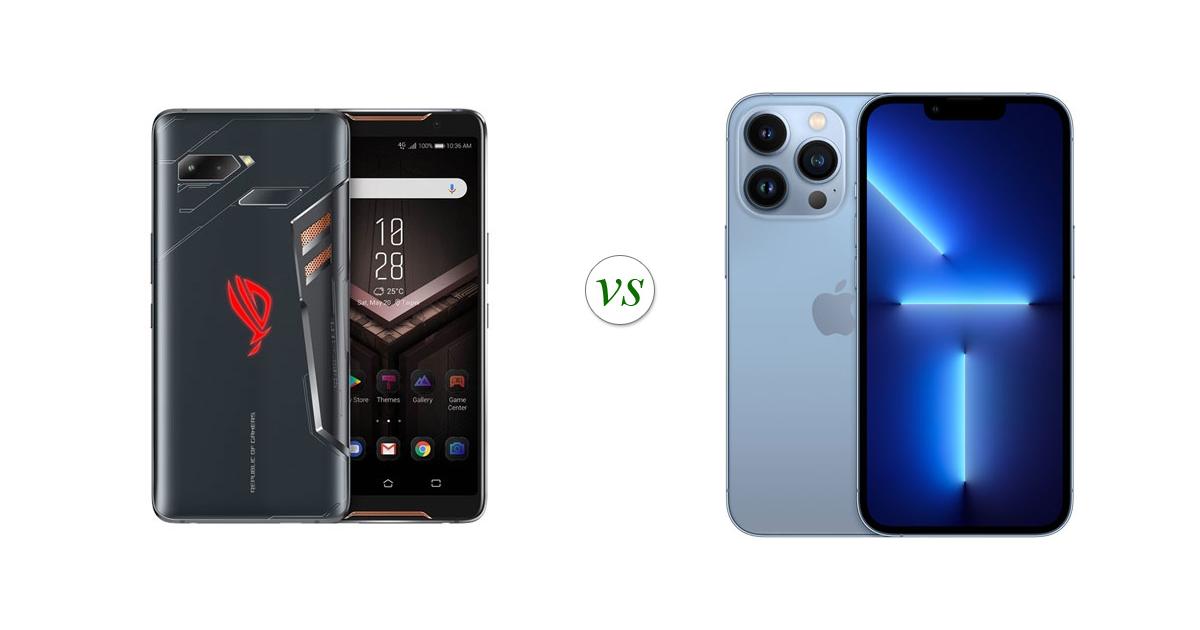 asus rog phone 8 pro vs iphone 13