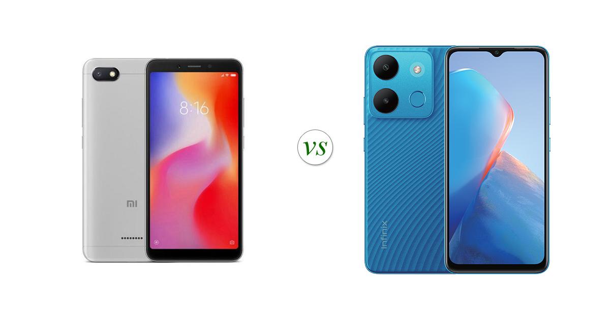 infinix smart 6 plus vs redmi 9i