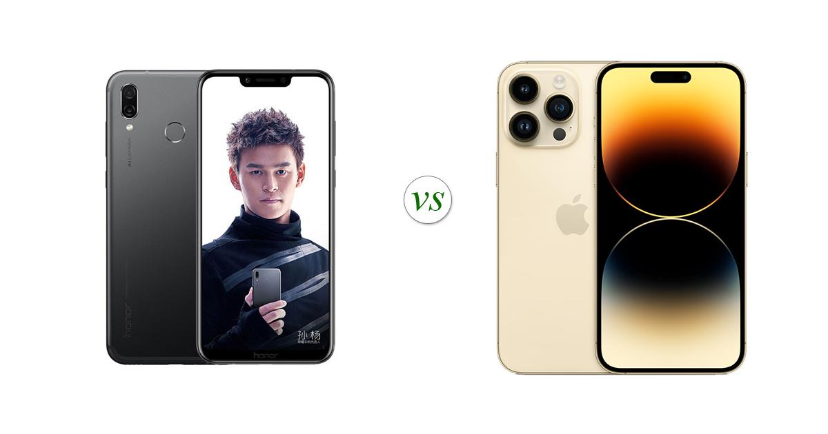 iphone 14 pro max vs honor x8a