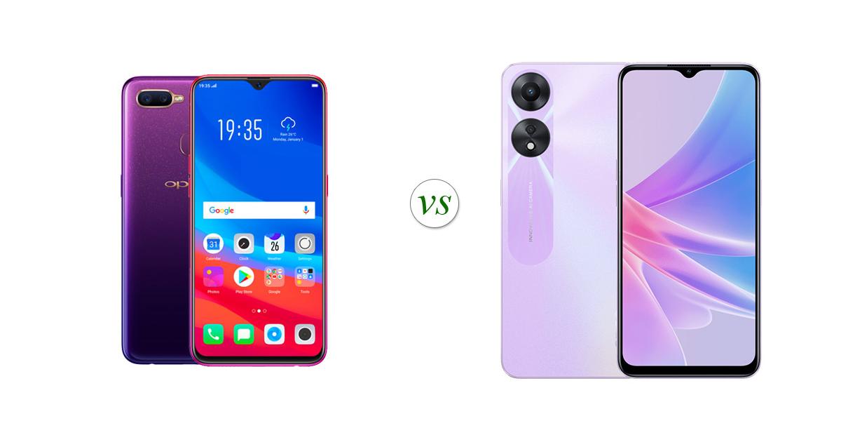 OPPO F9 vs OPPO A78 5G: Side by Side Specs Comparison