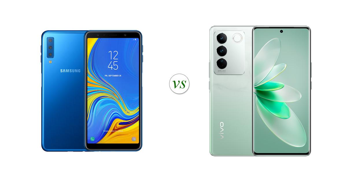 Samsung Galaxy A7 (2018) vs vivo V27 5G: Side by Side Specs Comparison