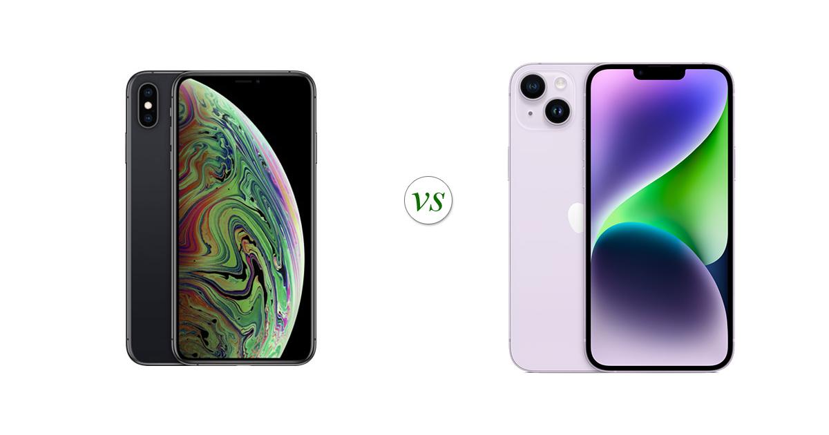 iphone xs vs 14 plus