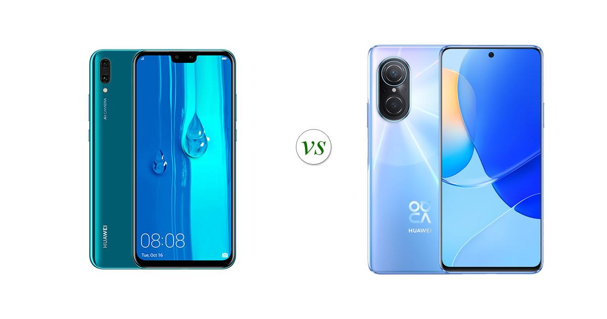 Huawei Y9 2019 vs Huawei nova 9 SE: Side by Side Specs Comparison