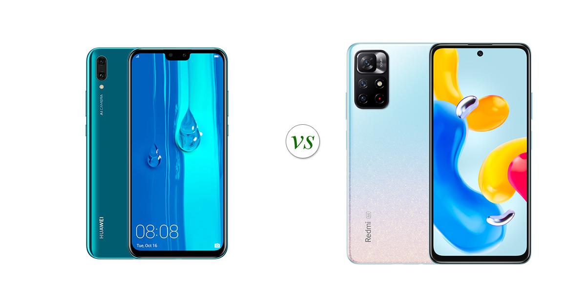 Huawei Y9 2019 vs Xiaomi Redmi Note 11s 5G: Side by Side Specs Comparison