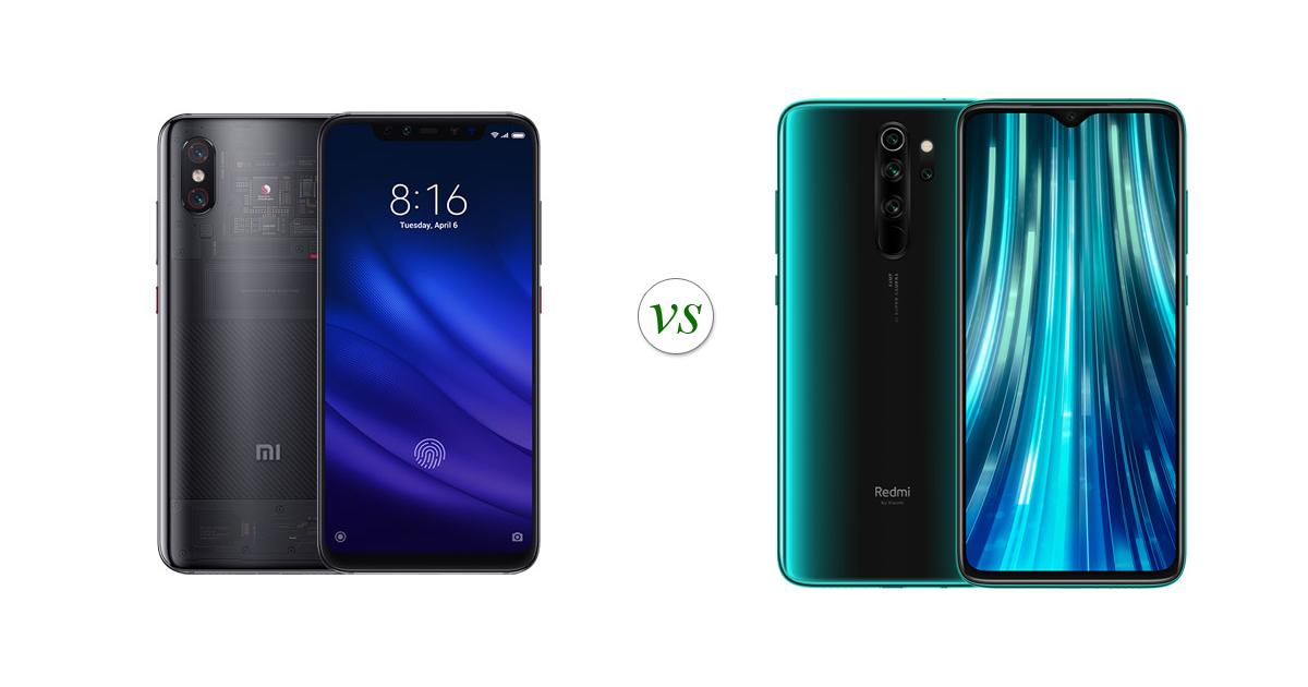 mi 8 lite vs redmi note 8 pro