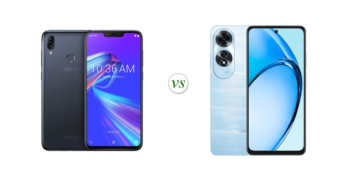 ASUS Zenfone Max M2 vs OPPO A60: Side by Side Specs Comparison