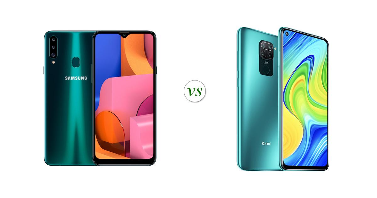 samsung a20s vs redmi 9