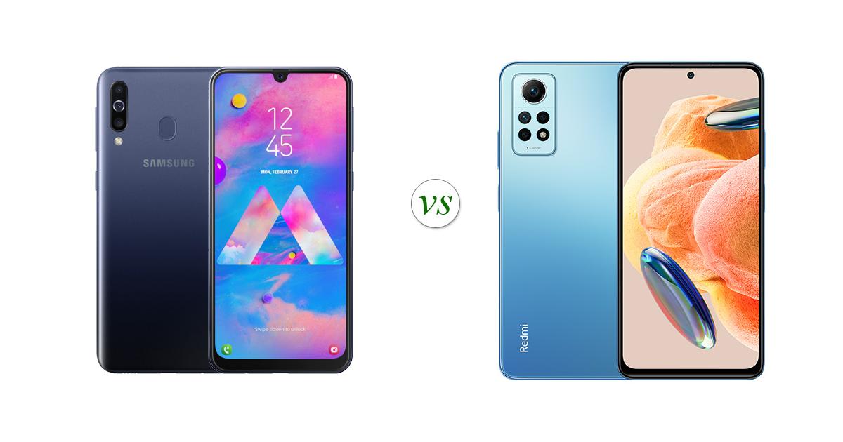 samsung m12 vs redmi note 8 pro