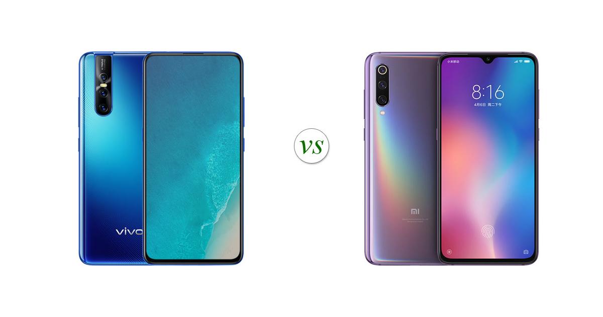 Vivo V15 Pro vs Xiaomi Mi 9 Side by Side Specs Comparison