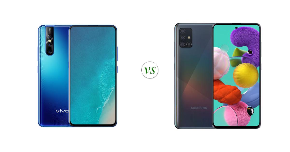 vivo v15 vs samsung a51