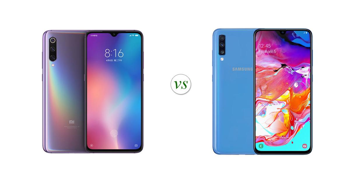 samsung a70 vs xiaomi note 8