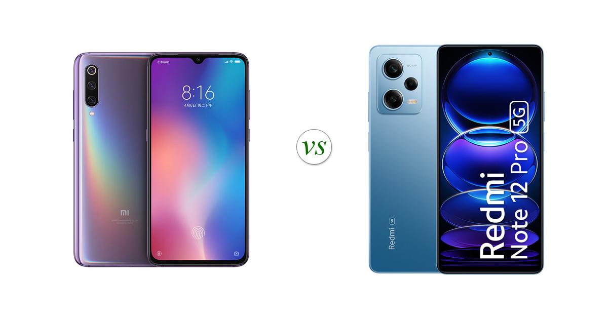 xiaomi 12x vs redmi note 9 pro