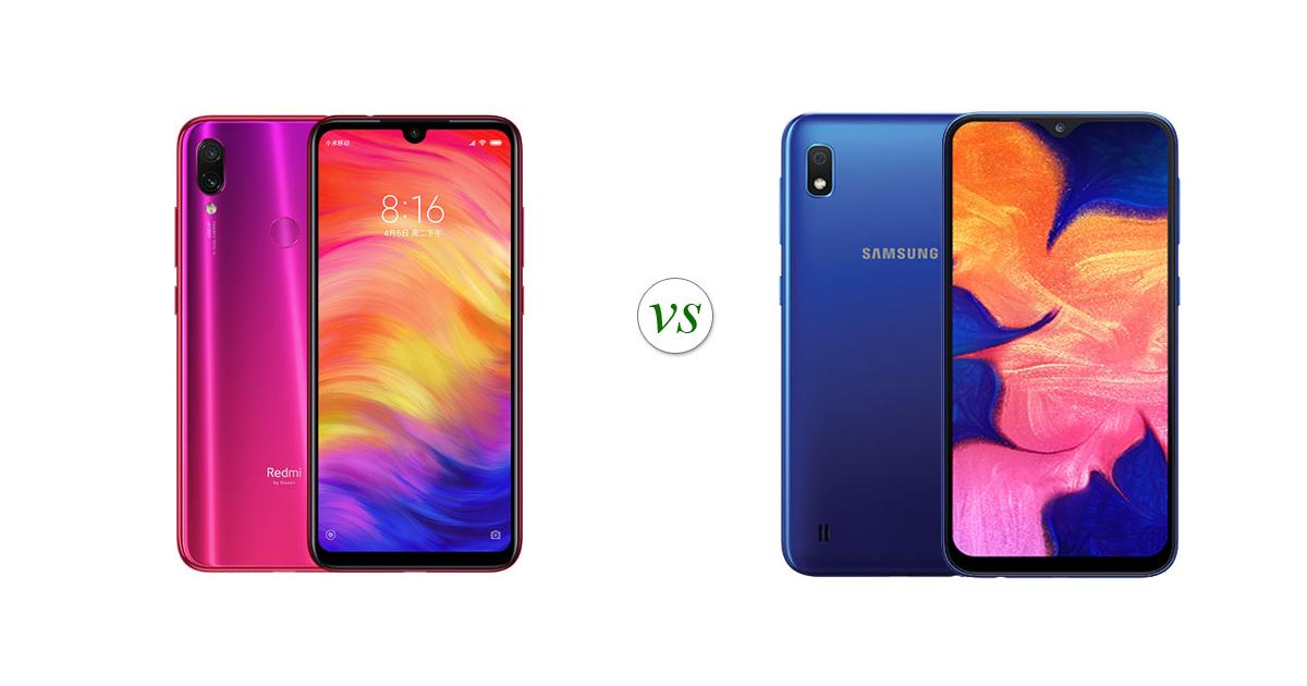 samsung a10 vs redmi 7