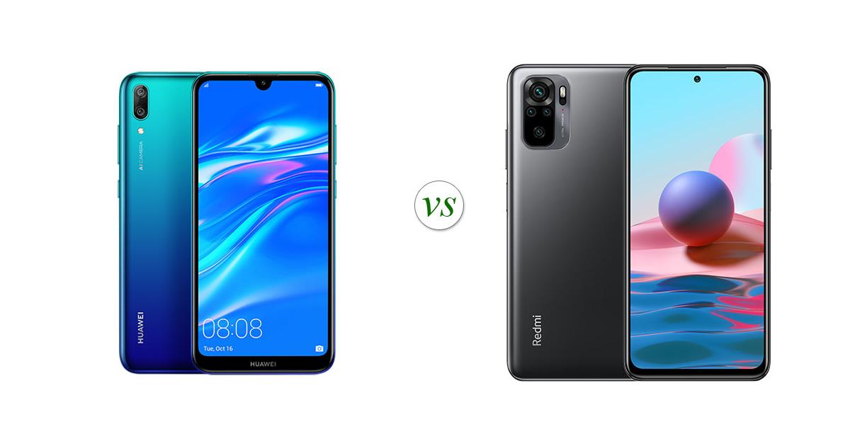 huawei y7a vs redmi note 10 pro