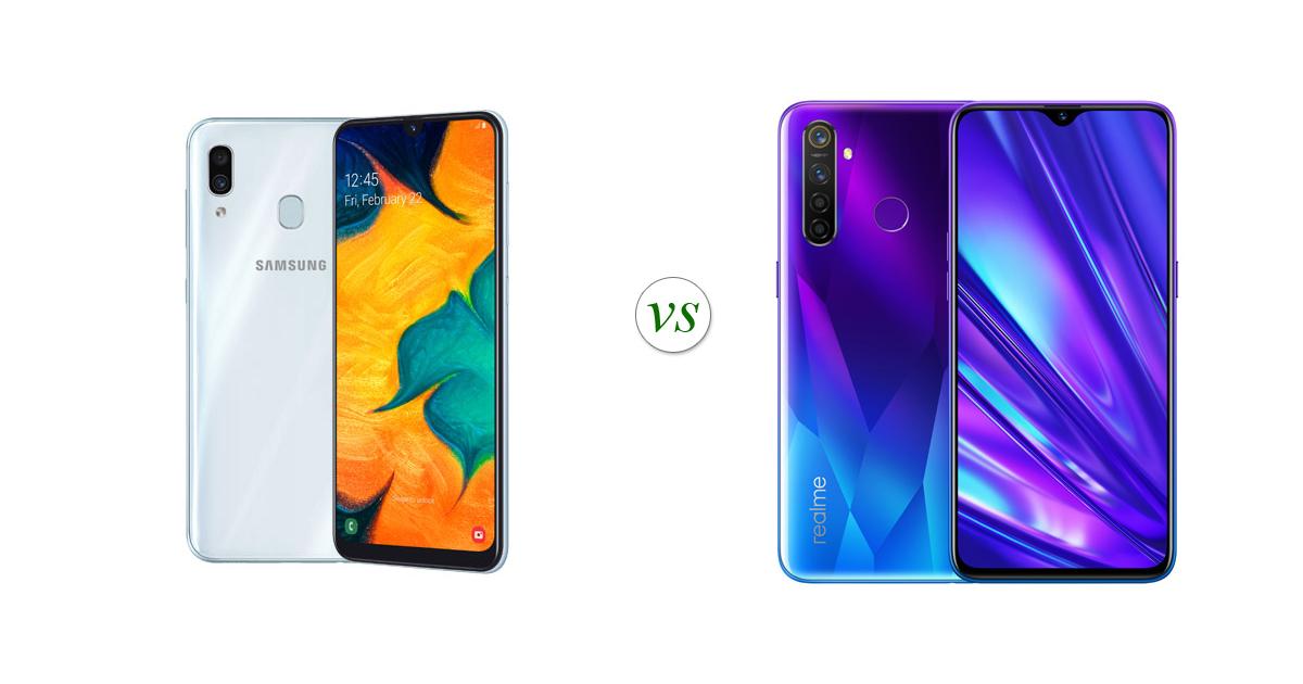 samsung m30s and a30s comparison