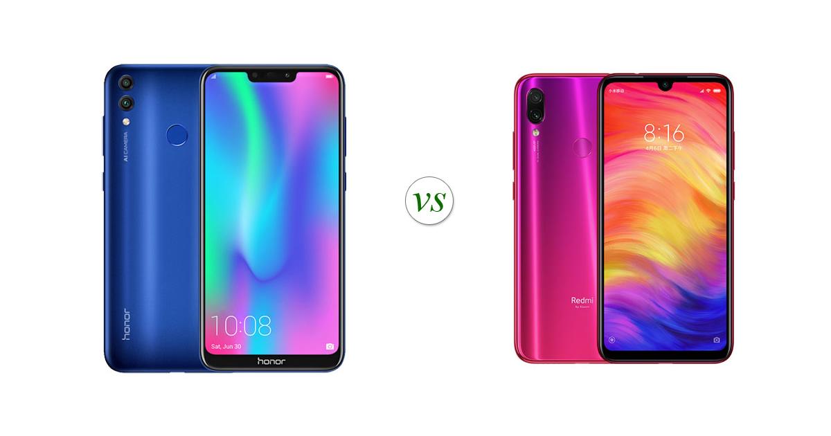 honor 10 vs redmi note 7