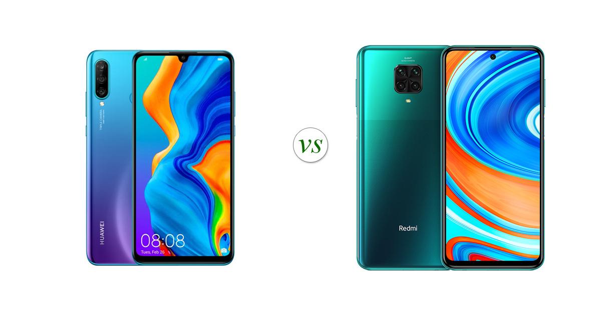 huawei p30 lite vs xiaomi redmi note 9 pro