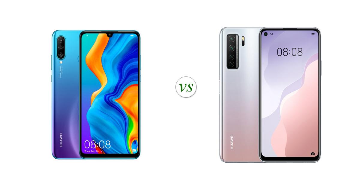 huawei nova 7 vs p40 lite