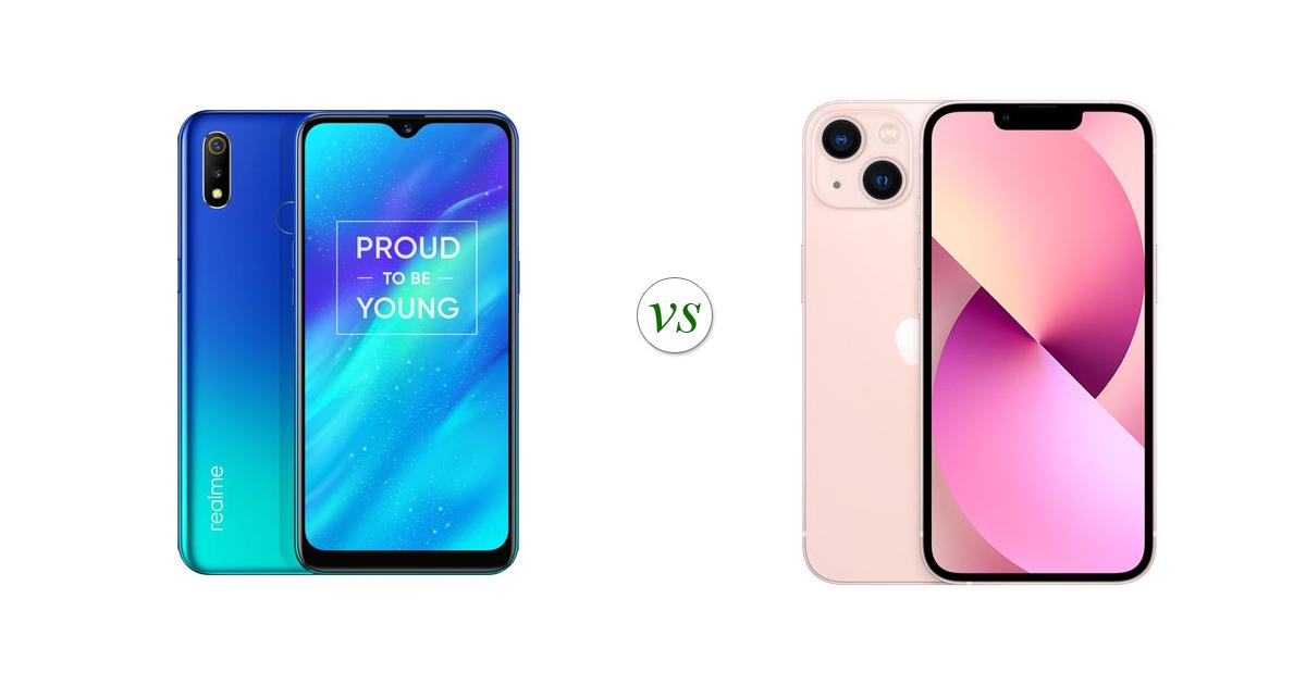 realme 13 vs iphone 15