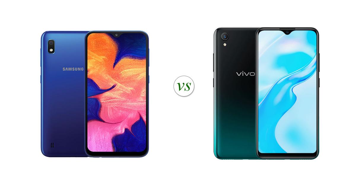 vivo y1s vs samsung a10s