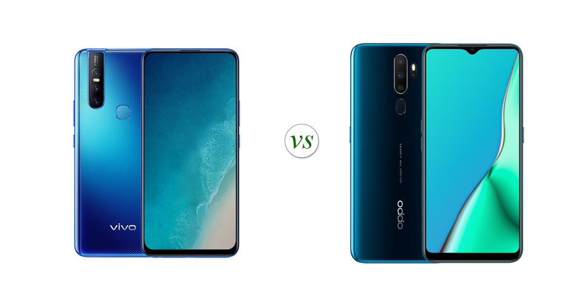 vivo v15 pro vs oppo a9 2020