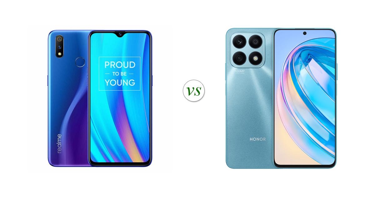 honor x8a vs realme 8 pro