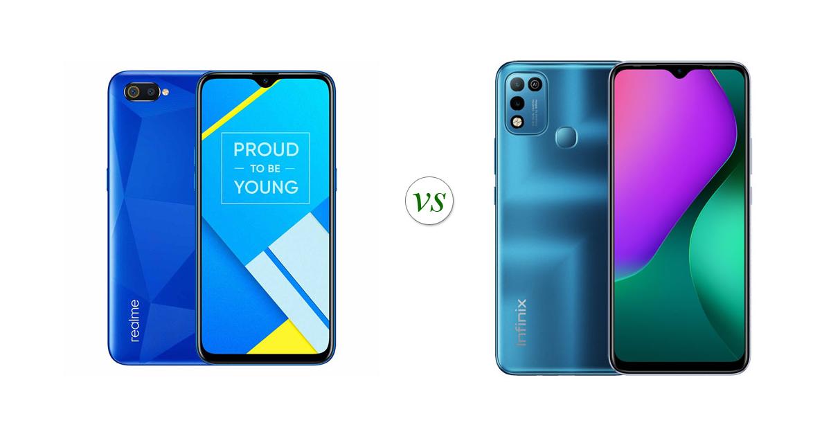 realme c21y vs infinix hot 10 play