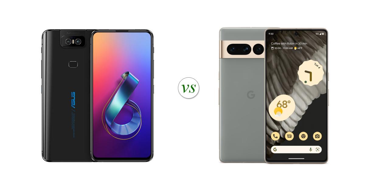 asus zenfone 9 vs google pixel 7 pro