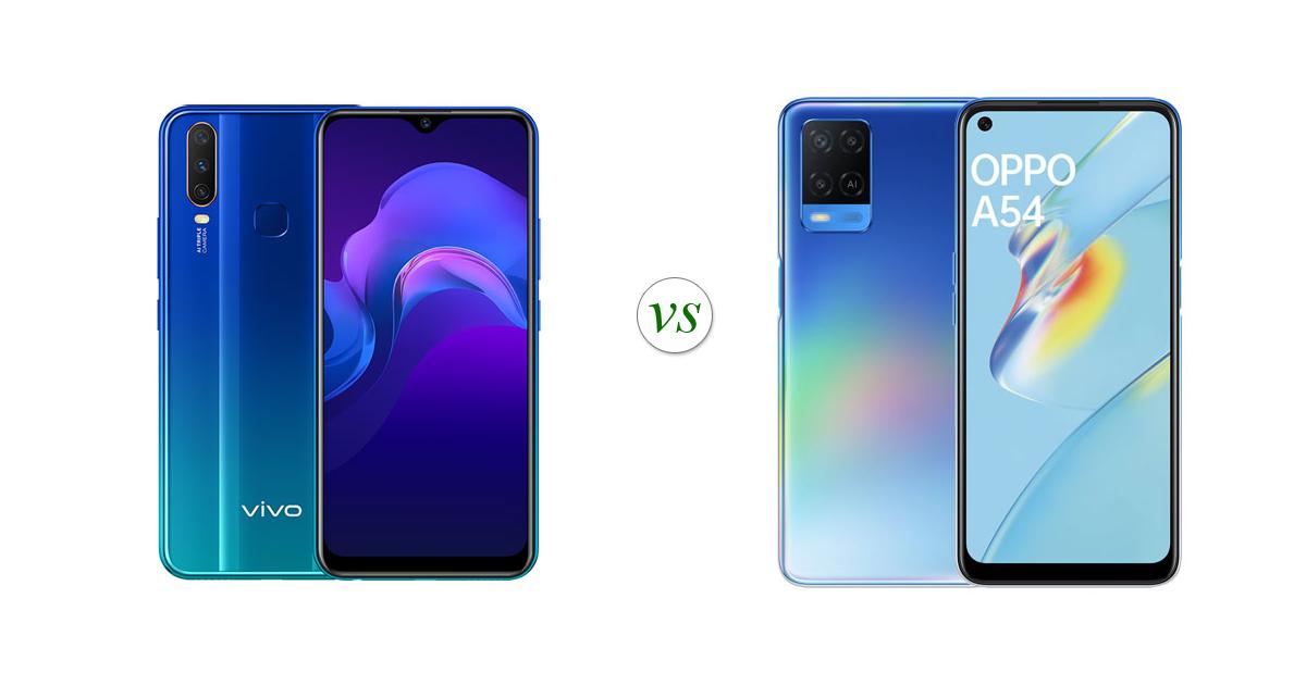 oppo a54 vs vivo y15s