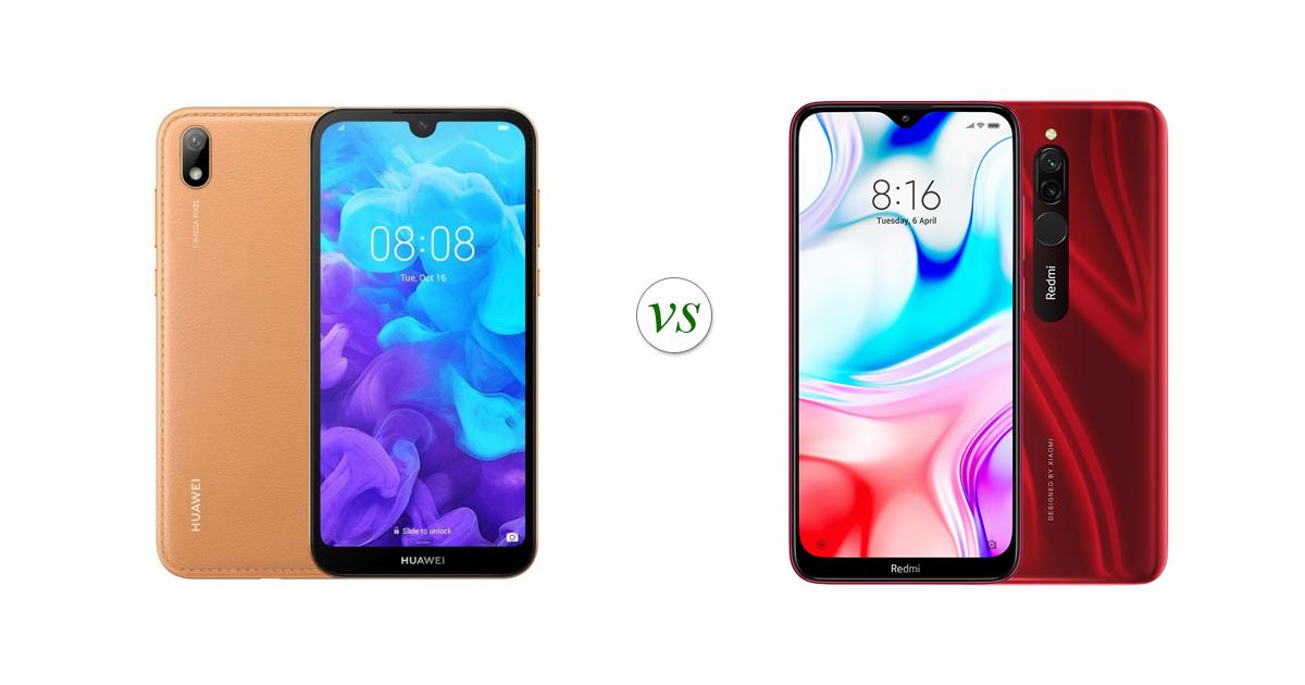 redmi 8 vs huawei y9 2019