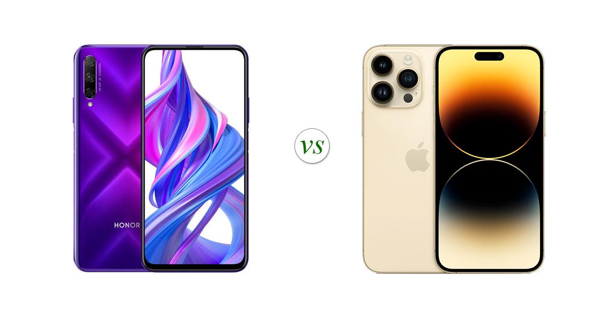 honor x9c vs iphone 14 pro max