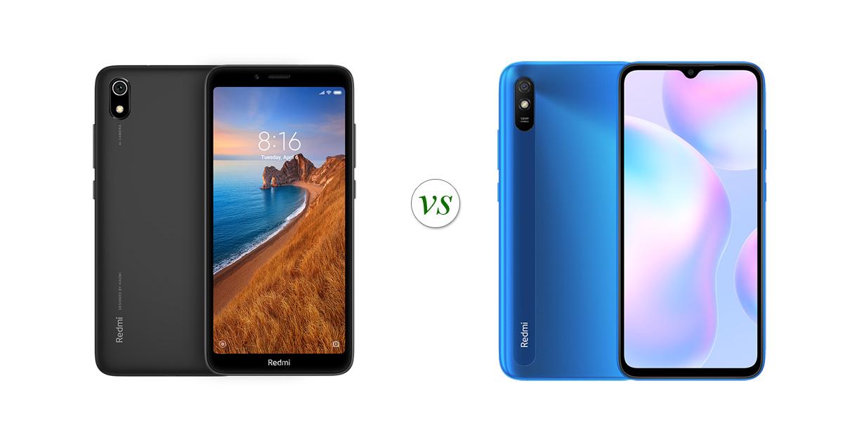 xiaomi redmi 9a vs redmi note 7