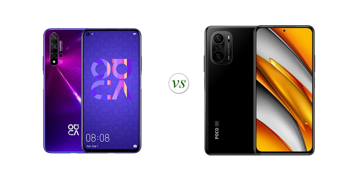 Сравнение huawei nova 5t и poco x3