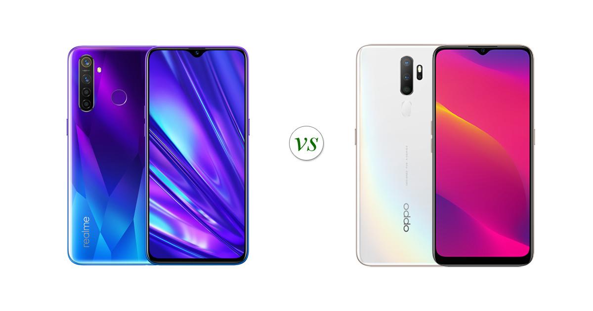 oppo a5 2020 vs realme 5 pro