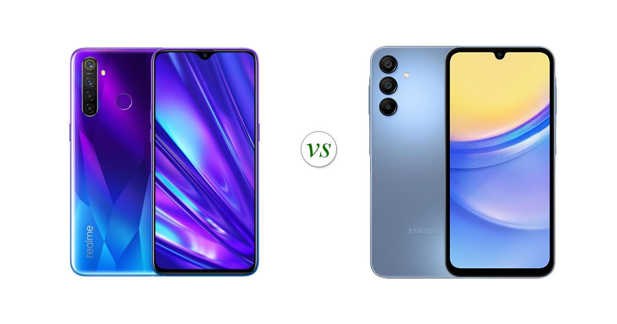 Realme 5 Pro vs Samsung Galaxy A15 5G: Side by Side Specs Comparison