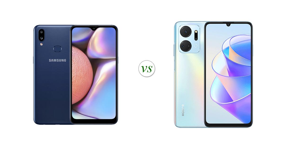 Samsung Galaxy A10s vs HONOR X7a: Side by Side Specs Comparison