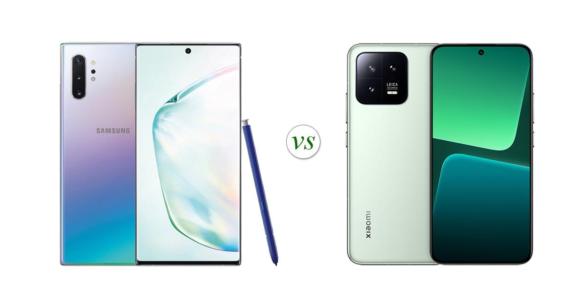 samsung note 10 plus vs xiaomi note 13 pro plus