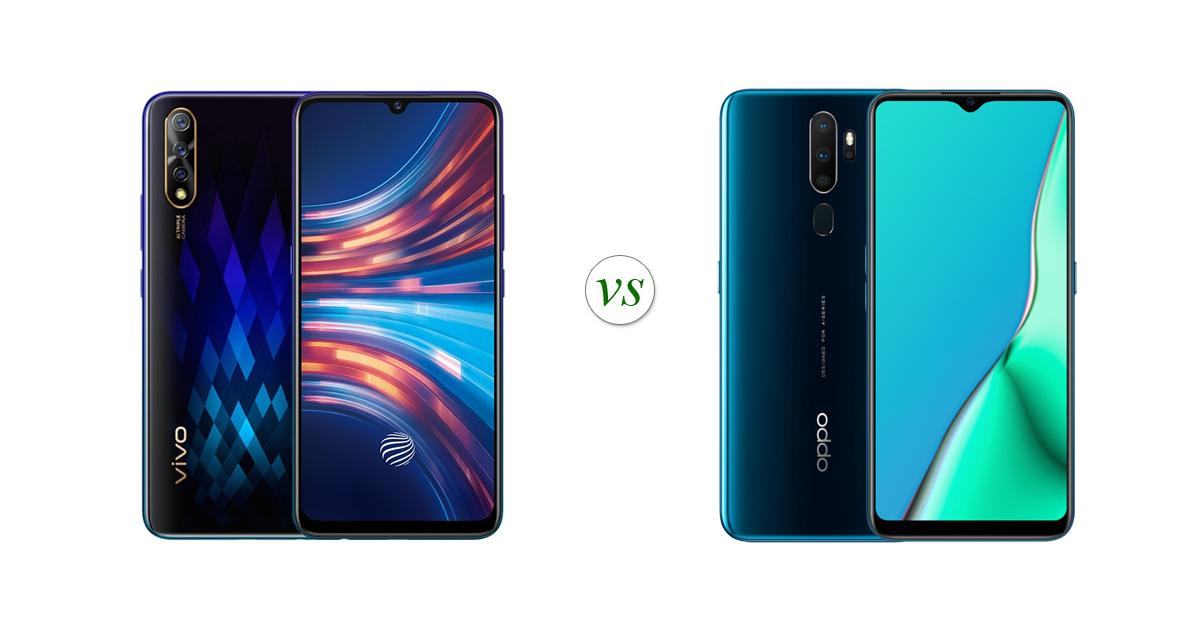 oppo a9 2020 compare vivo s1