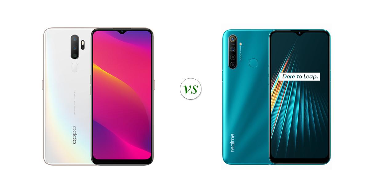 oppo a5 2020 vs realme 8i