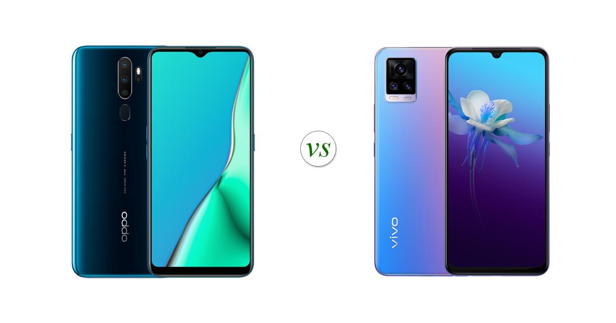 OPPO A9 2020 vs vivo V20: Side by Side Specs Comparison