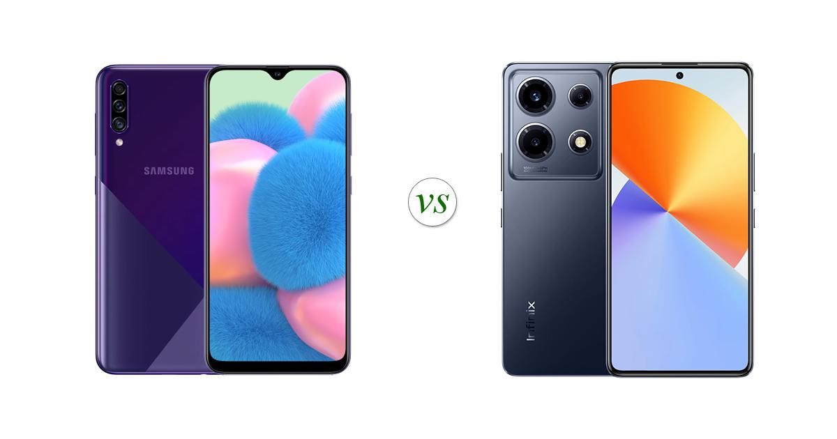 Samsung Galaxy A30s vs Infinix NOTE 30 VIP: Side by Side Specs Comparison