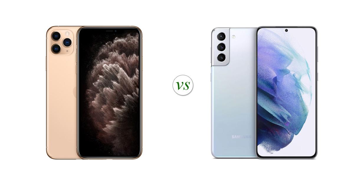 samsung s21  vs iphone 11 pro