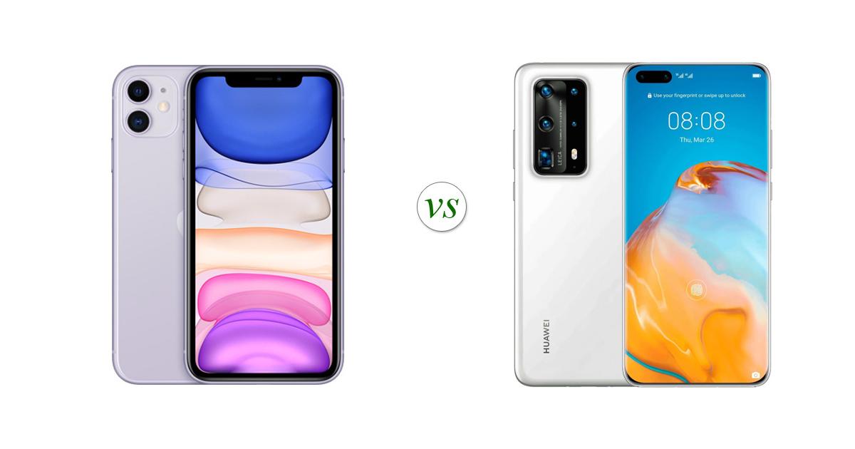 Что лучше huawei p40 pro или iphone 11