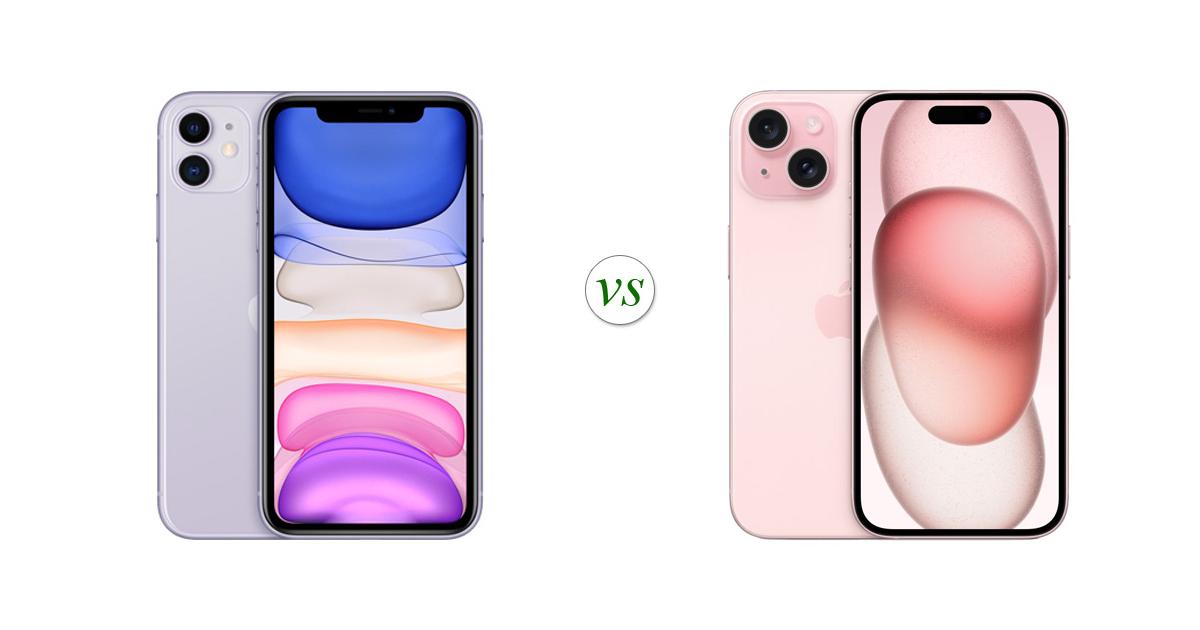 foto iphone 11 vs 15